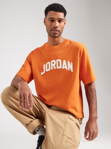 Jordan Футболка 'ESS' в Оранжевый: спереди