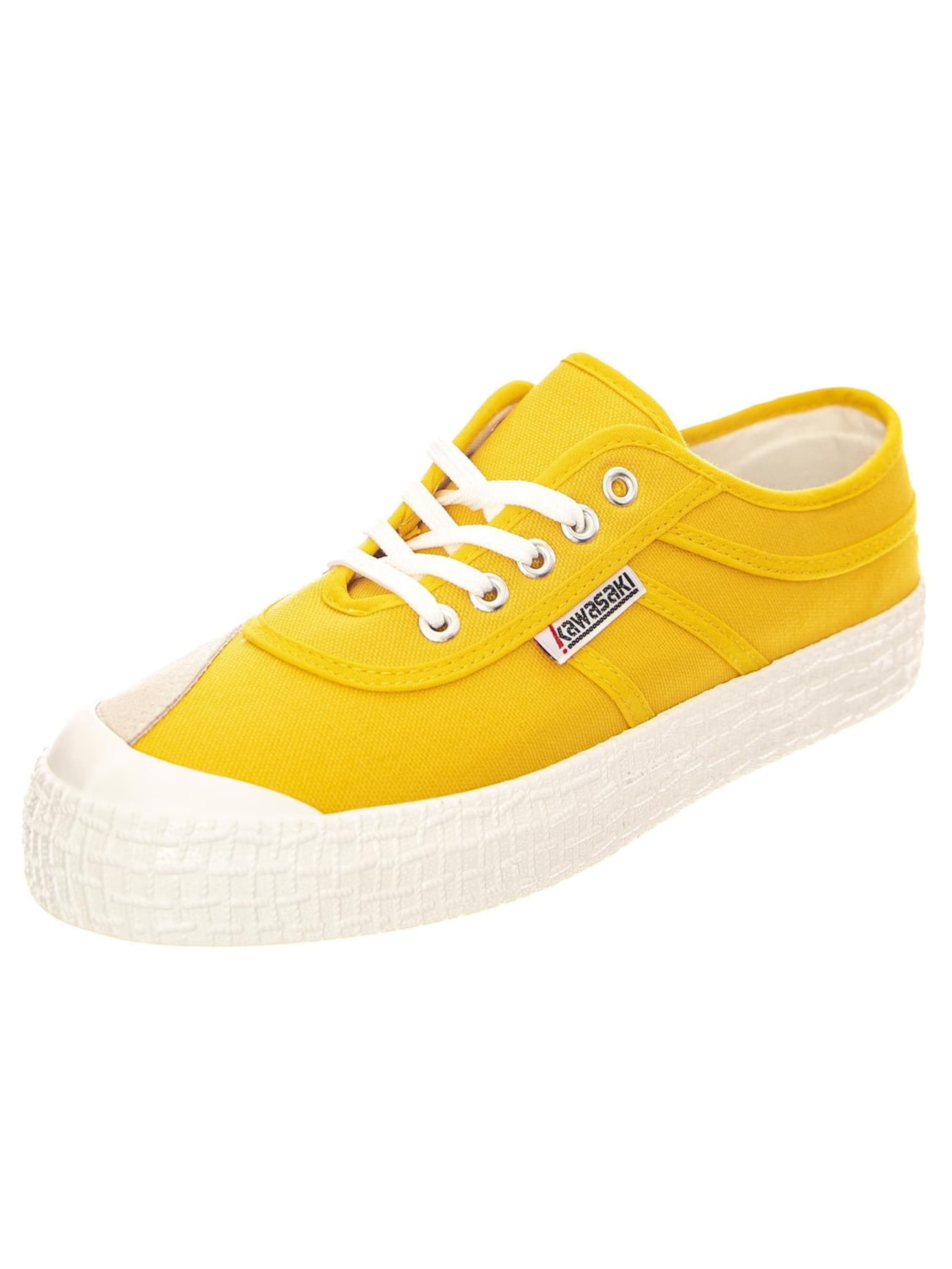 Chaussure de sport à lacets 'W' Original 3.0 Golden Road Shoes' KAWASAKI en jaune : devant
