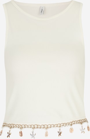 Top 'ONLSHELLY' de la Only Tall pe alb: față