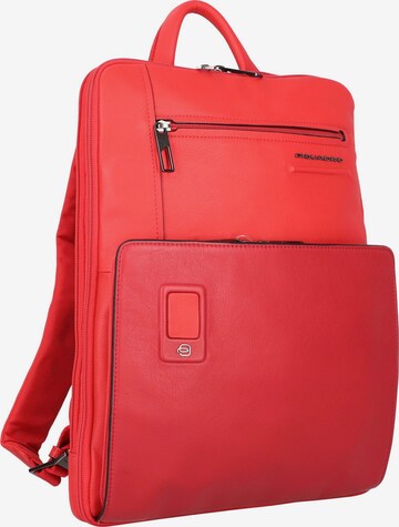 Piquadro Backpack 'Akron ' in Red