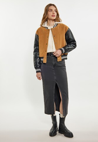 DreiMaster Vintage Демисезонная куртка в Коричневый