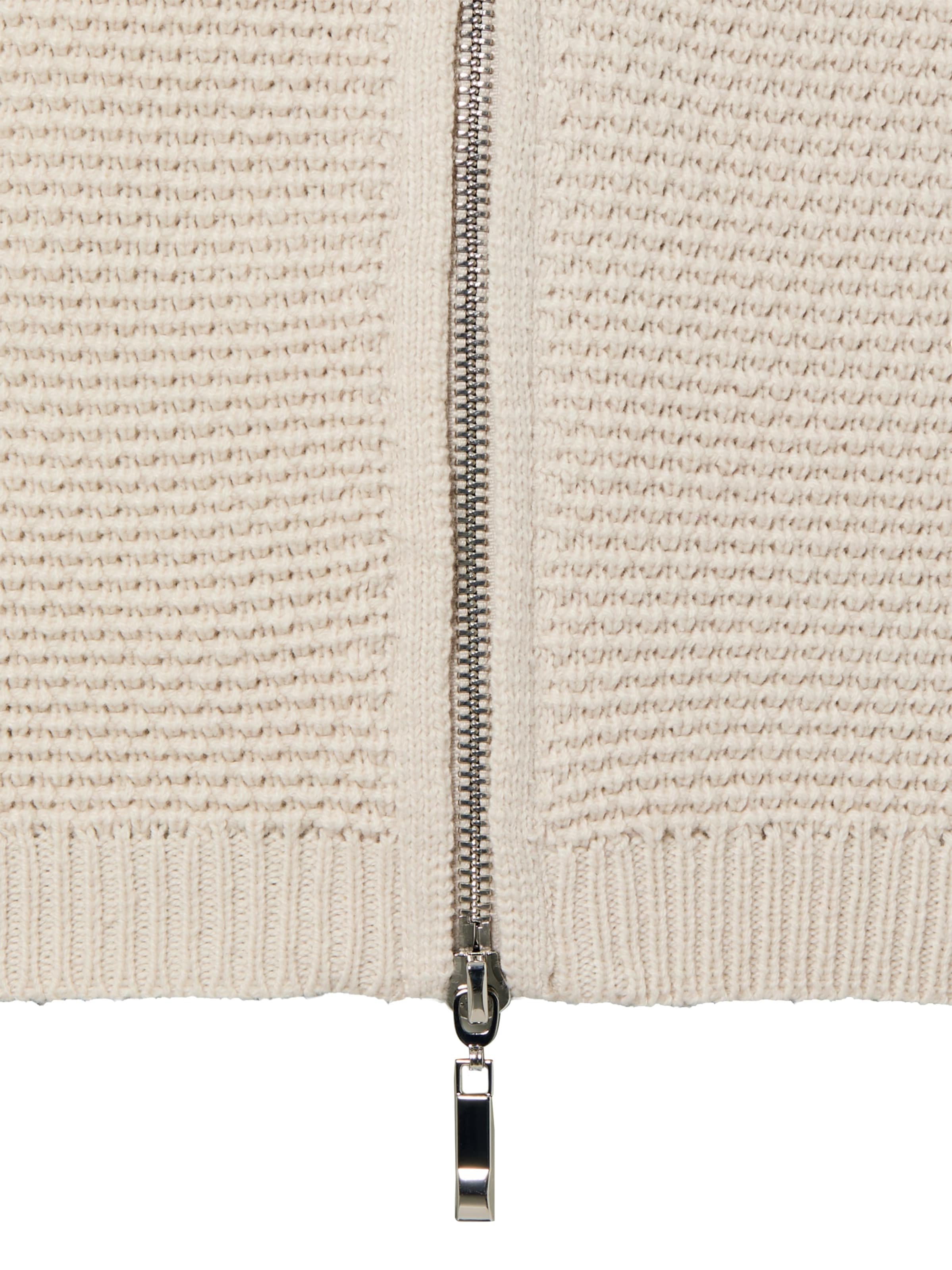 Marie Lund Knit cardigan in Beige