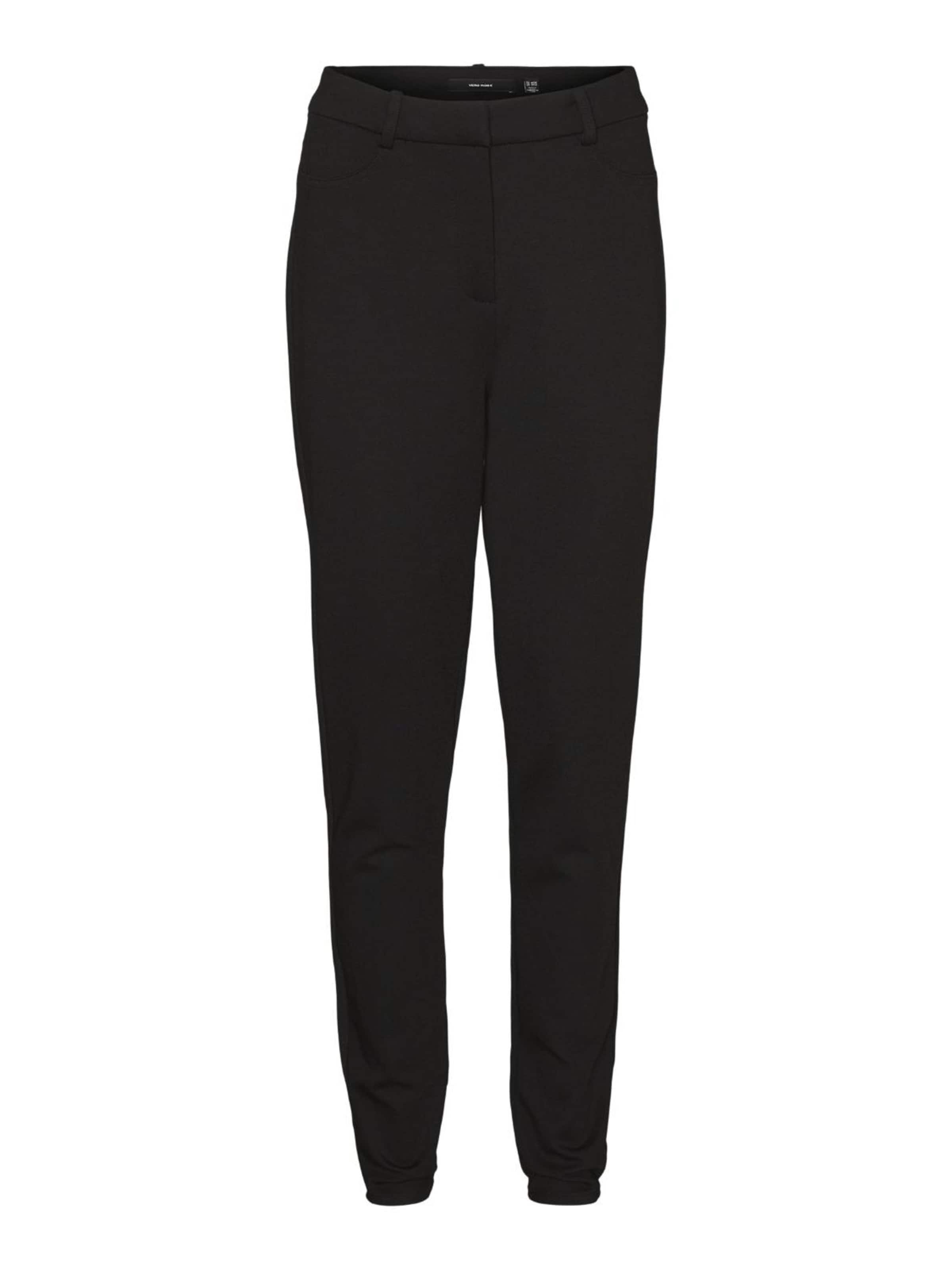 Coupe slim Leggings 'AUGUSTATHEA' VERO MODA en noir : devant
