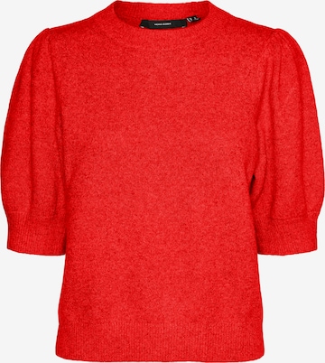 VERO MODA Pullover 'VMDOFFY' in Rot: Vorderseite