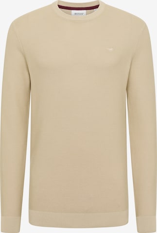 MUSTANG Pullover 'Style Elliot' in Beige: Vorderseite