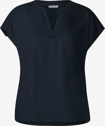 STREET ONE Bluse in Blau: Vorderseite