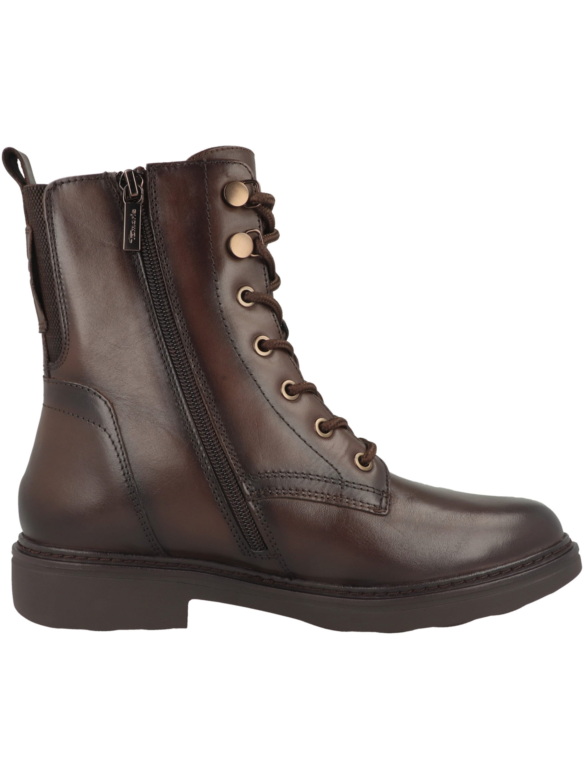 Bottines à lacets Tamaris en marron