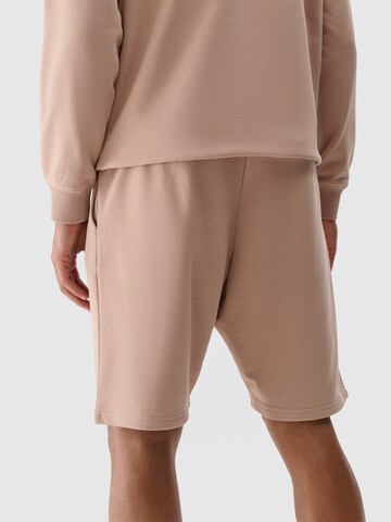 4F Loosefit Sportbroek in Beige