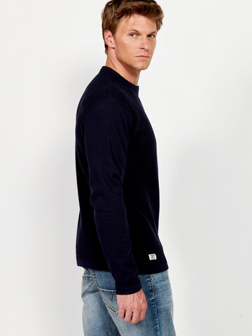 Pull-over 'Punto' KOROSHI en bleu