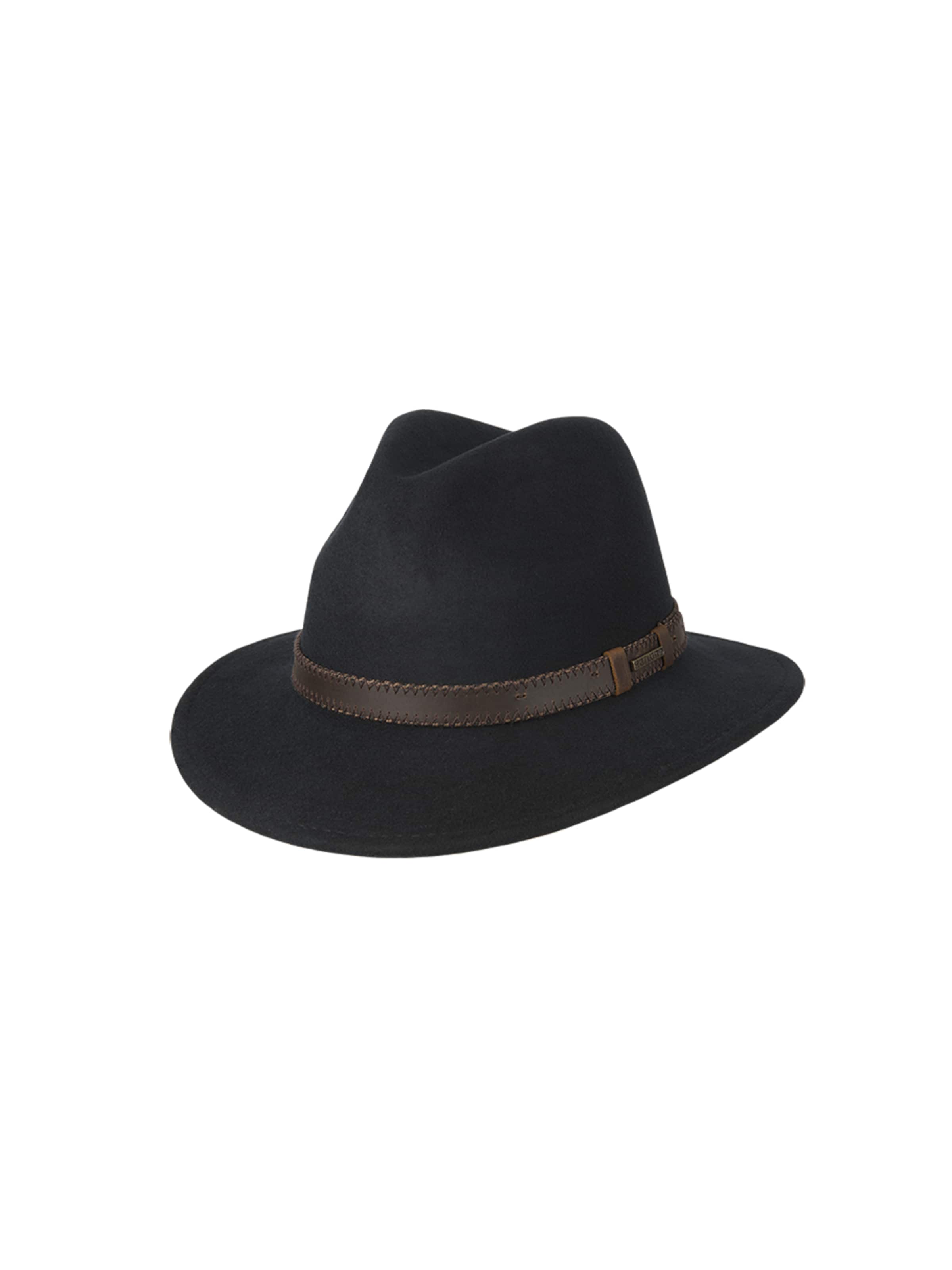 Hatland Hat 'Parsons' in Black: front