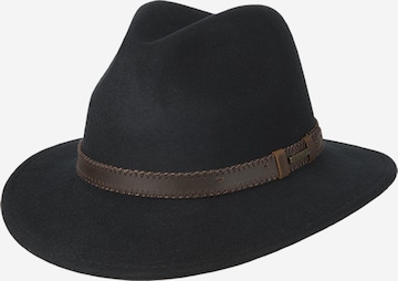 Hatland Hut 'Parsons' in Schwarz: Vorderseite