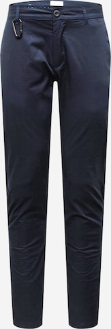 TOM TAILOR Slimfit Chino in Blauw: voorkant