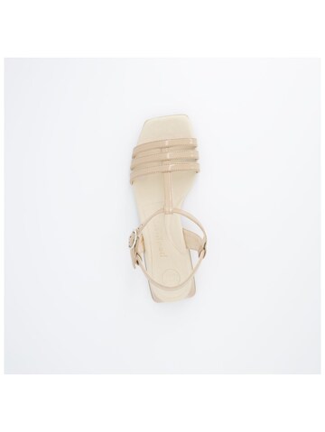 Sandalo con cinturino di Paul Green in beige
