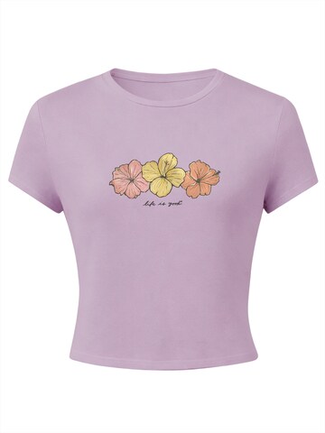 GORHEY Shirt‌ in Lila: Vorderseite