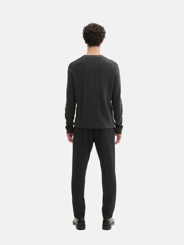 Coupe slim Pantalon chino TOM TAILOR DENIM en noir