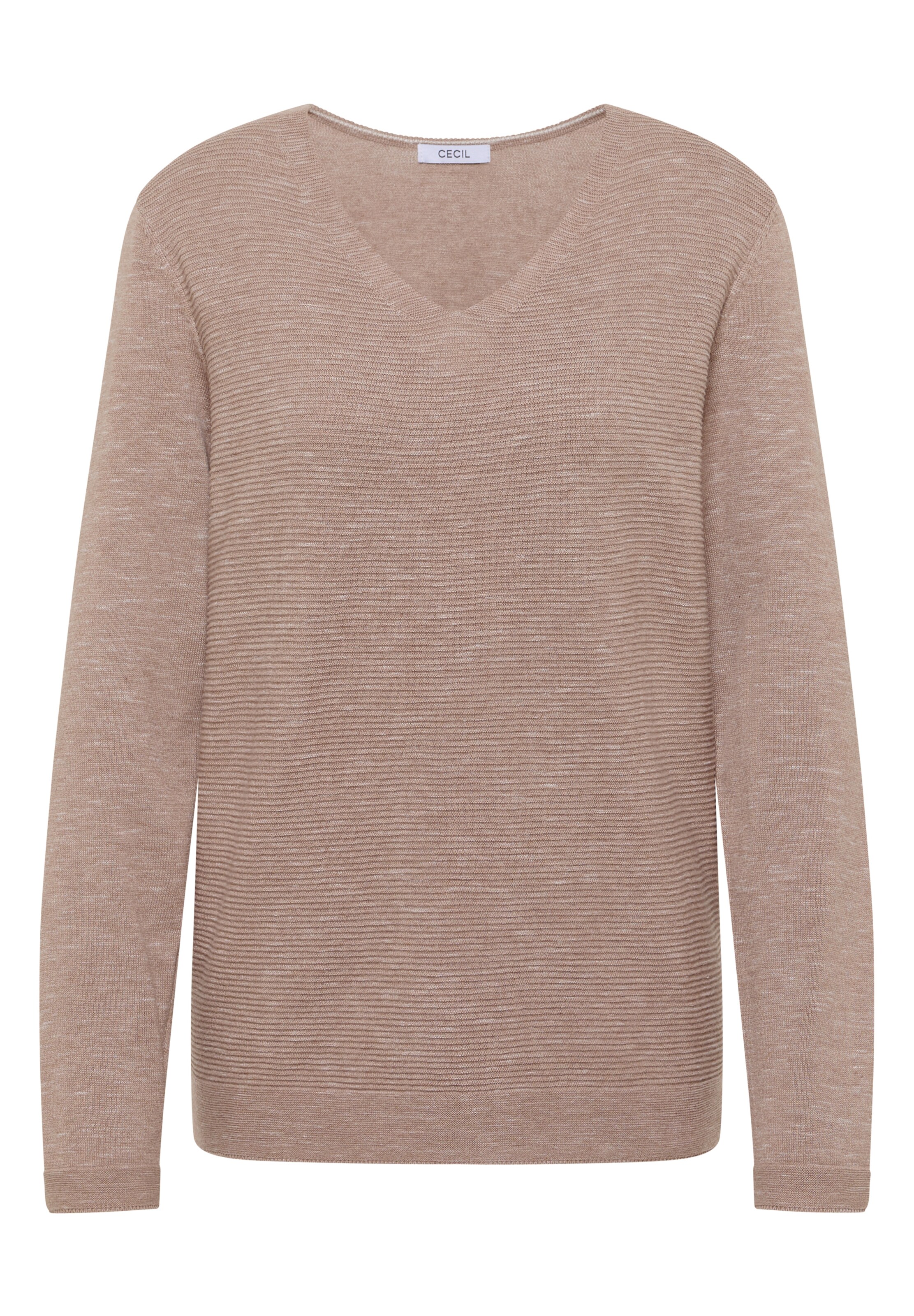 STREET ONE Pullover in Beige: Vorderseite