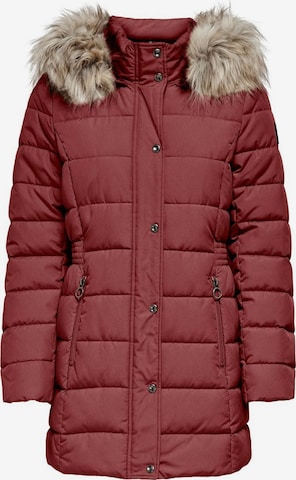 ONLY Winter Jacket in Red: front