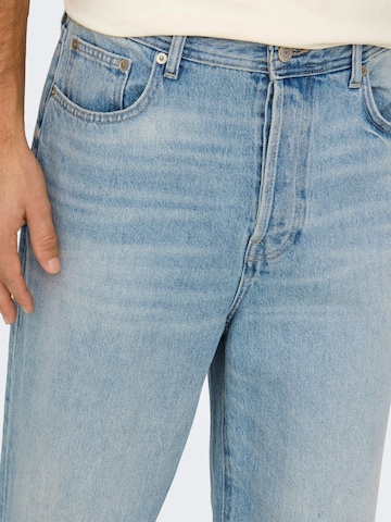 Only & Sons Loosefit Jeans '22032330'‌‌‌‌‌‌‌ in Blau