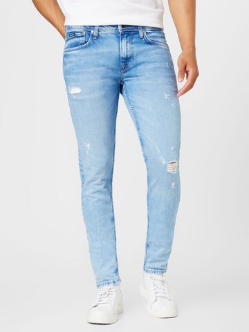 Pepe Jeans Skinny Jeansy 'FINSBURY' w kolorze niebieski: przód