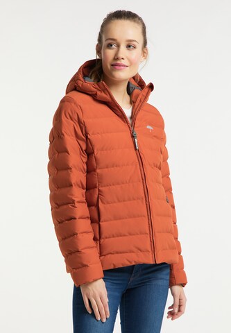 Schmuddelwedda Weatherproof jacket in Orange: front