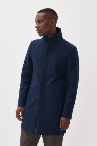 Matinique Regular fit Tussenjas 'Harvey' in Blauw: voorkant