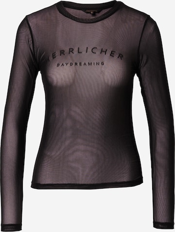 Herrlicher Shirt in Schwarz: predná strana