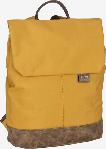 ZWEI Backpack ' Olli OR13 ' in Yellow: front
