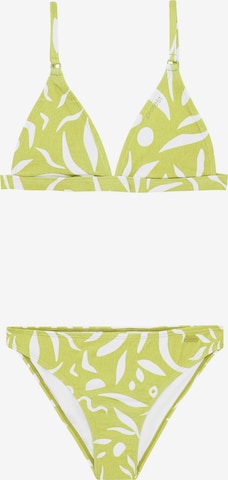 PROTEST Triangle Bikini 'PRTKimmy JR' in Green: front