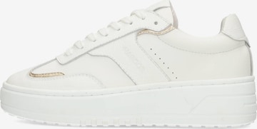 Baskets basses 'ARELIE' Haboob en blanc : devant