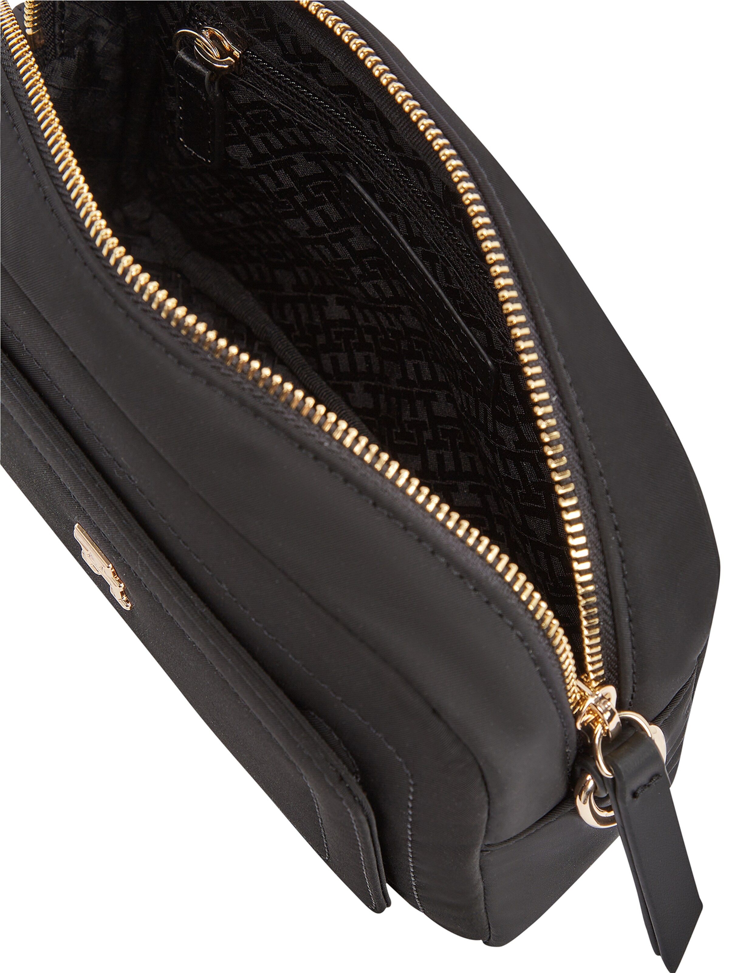 TOMMY HILFIGER Чанта за през рамо тип преметка 'SPRING' в черно