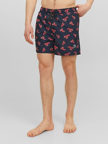 Shorts de bain 'JPSTFiji' JACK & JONES en bleu : devant