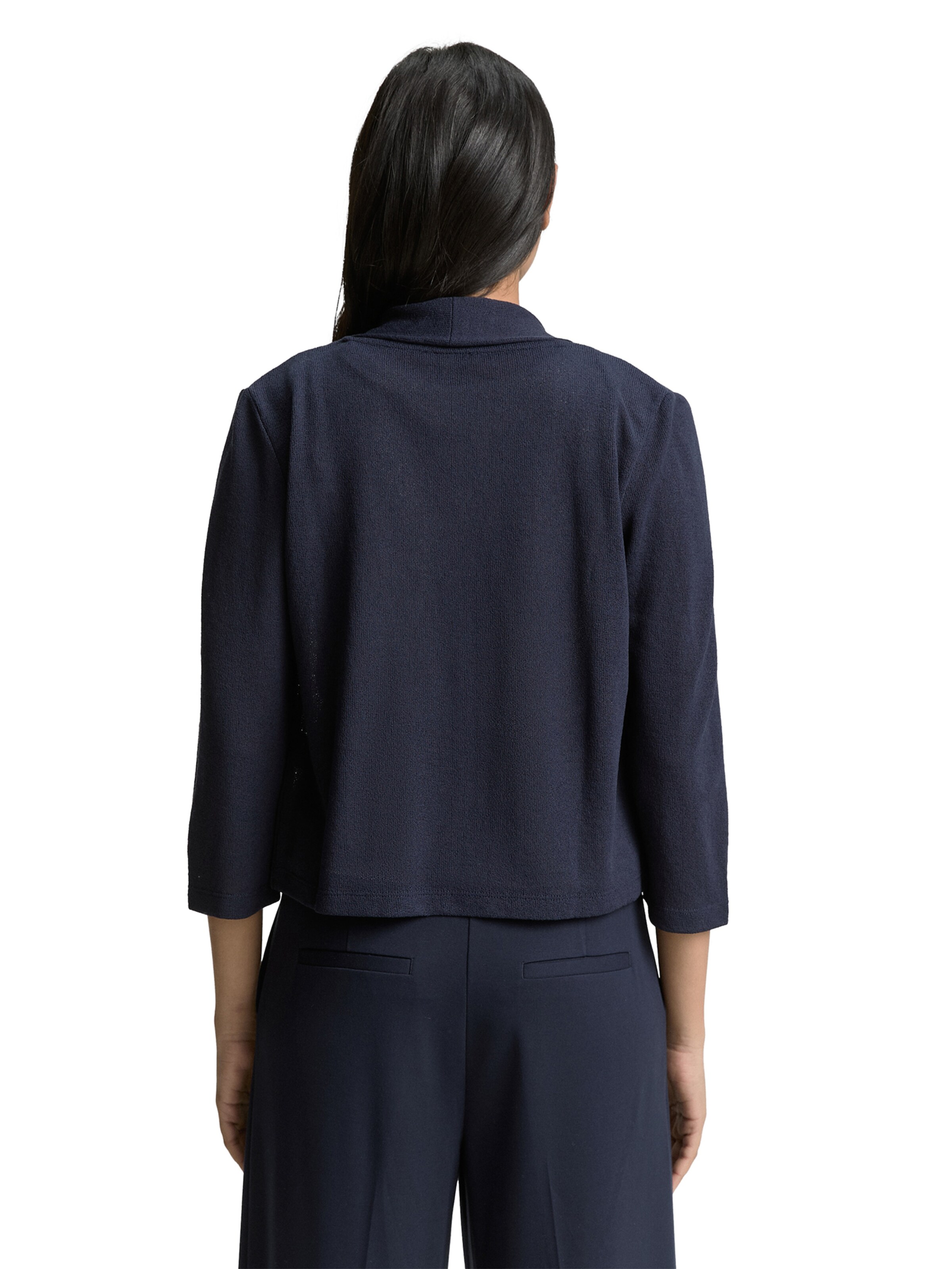 TOM TAILOR Knit cardigan in Blue