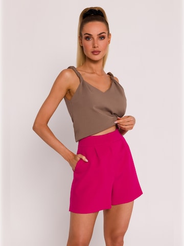 made of emotion - Loosefit Pantalón 'M775 ' en rosa: frente
