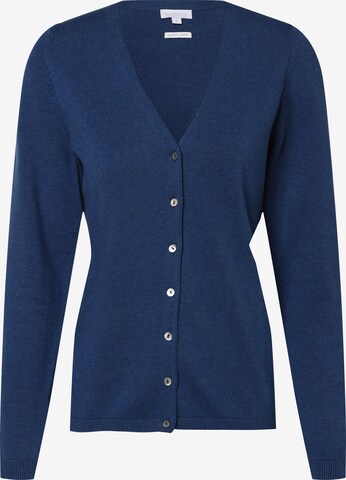 Brookshire Knit Cardigan in Blue: front