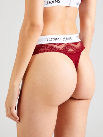 Tommy Jeans Stringi w kolorze czerwony
