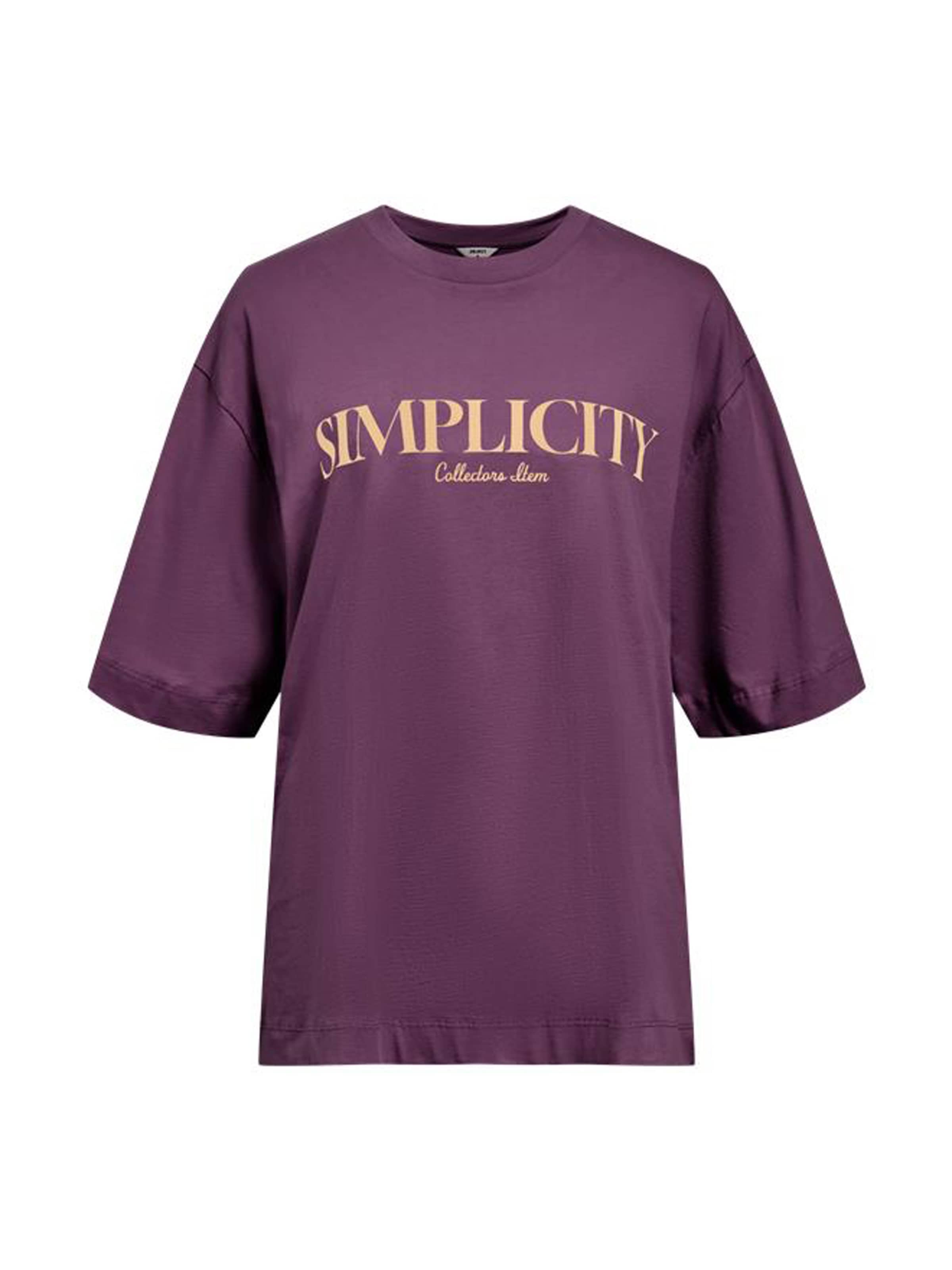 OBJECT Shirt 'OBJElise' in Lila: voorkant