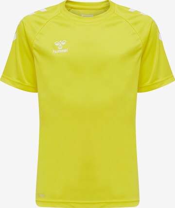 T-Shirt fonctionnel Hummel en jaune : devant