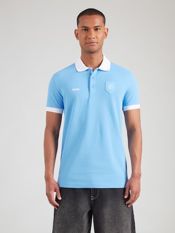 BOSS Футболка 'Paddy' в Синий: спереди