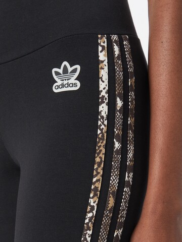 Skinny Leggings de la ADIDAS ORIGINALS pe negru