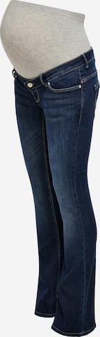 Only Maternity Flared Jeans 'Paola' in Blau