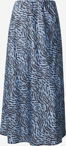 PIECES Nederdel 'NANINE' i blå: forside