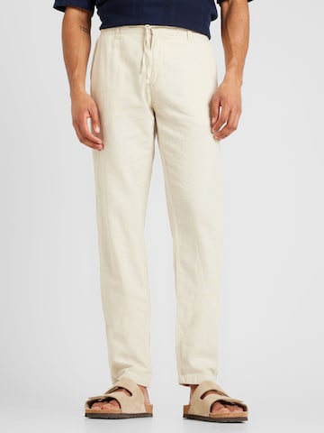 Regular Pantalon Lindbergh en beige : devant