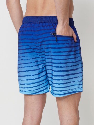 KOROSHI Board Shorts in Blue