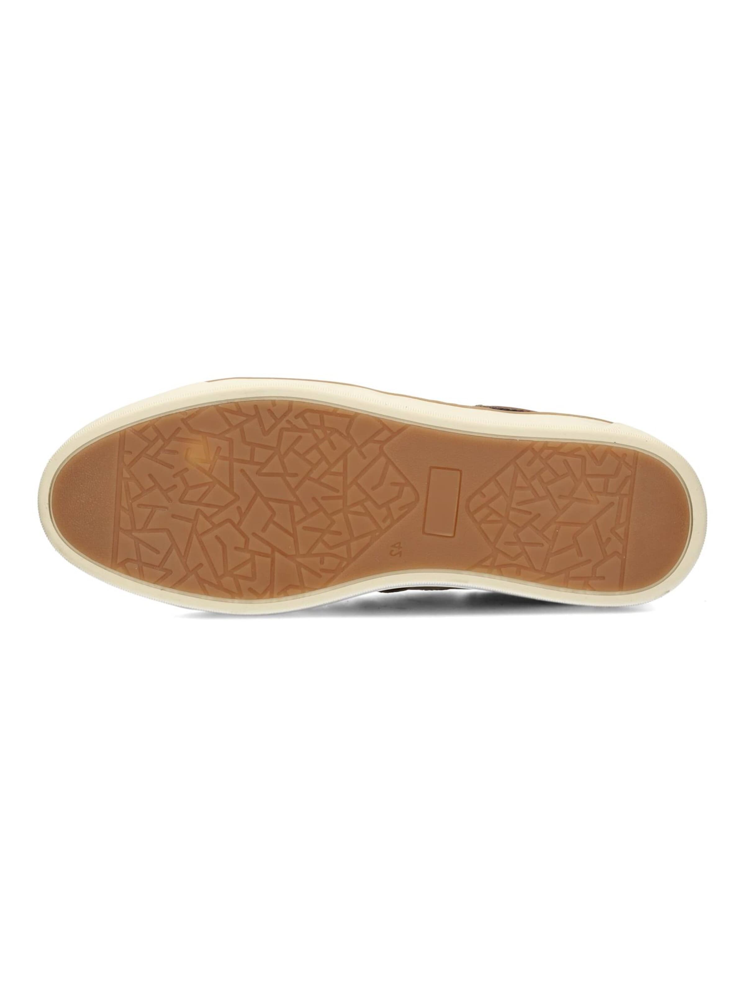 Baskets basses 'Philos' Poelman en marron