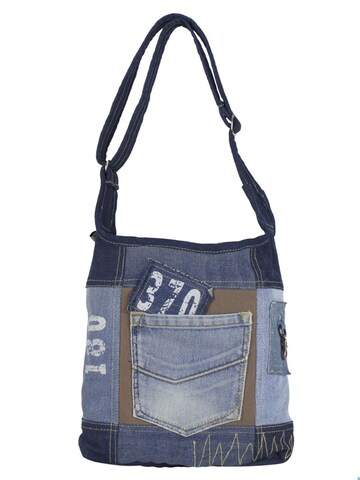 Sunsa Crossbody Bag 'Sunsa' in Blue: front