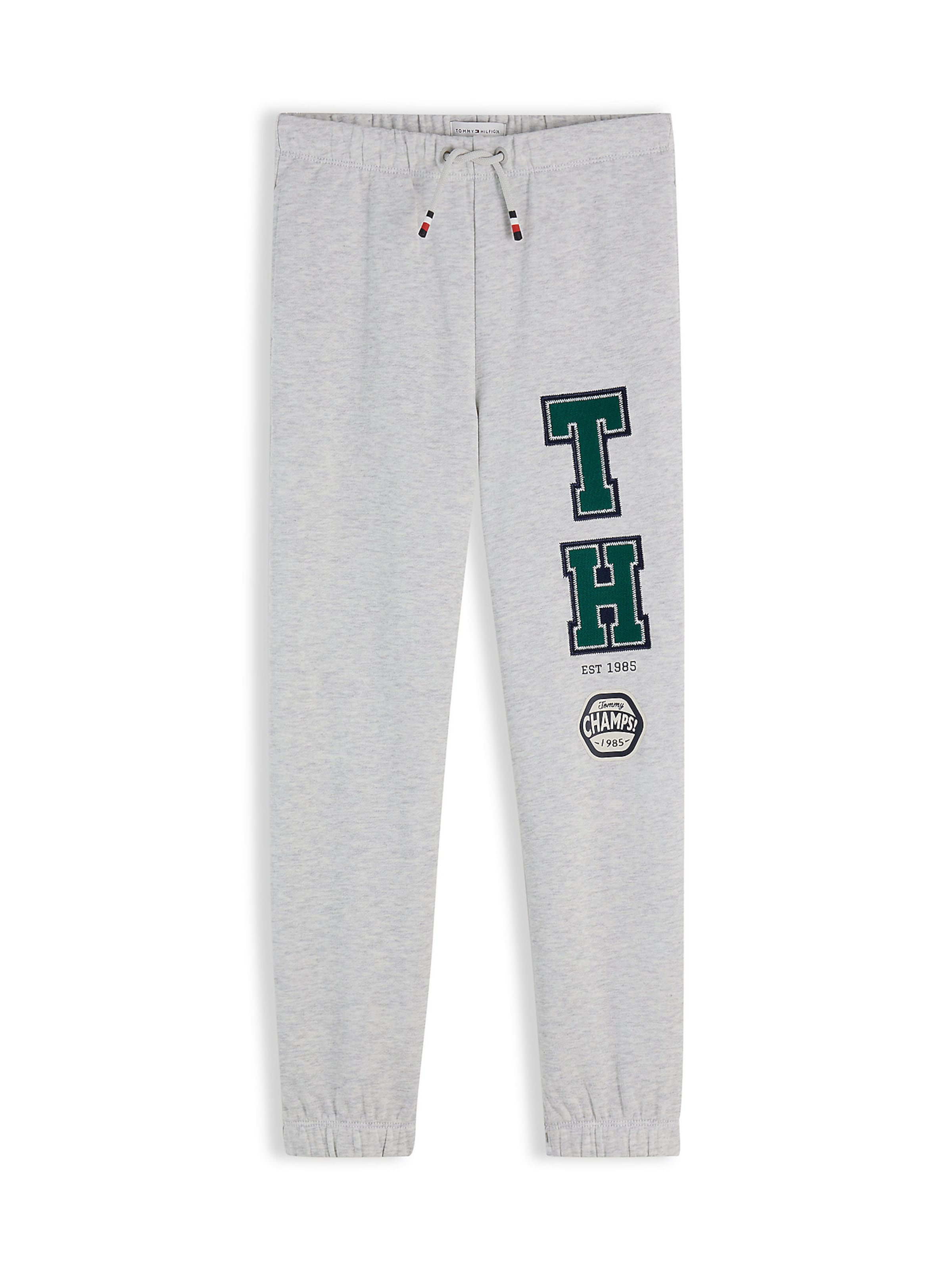TOMMY HILFIGER Trousers in 98 in Mottled grey / Emerald / Black, Item view