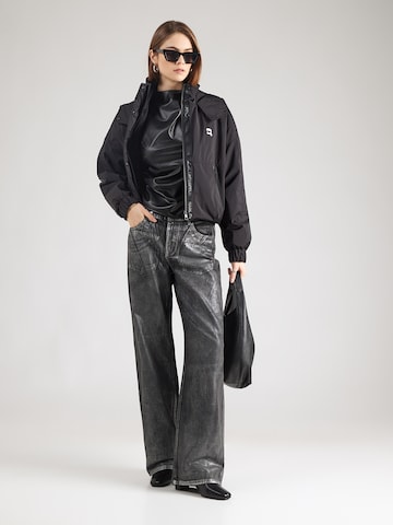 Veste mi-saison Karl Lagerfeld en noir