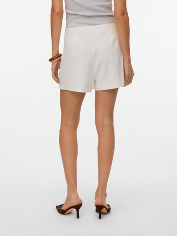VERO MODA Loosefit Byxa i vit