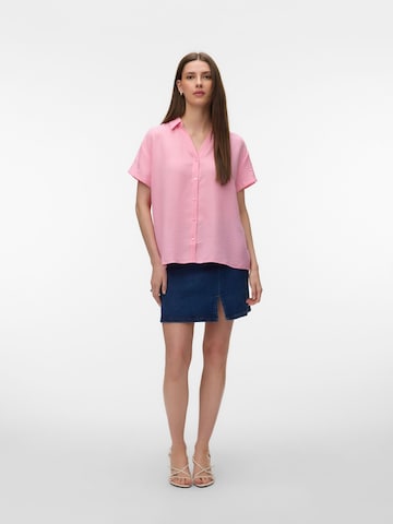 VERO MODA Bluse 'VMMelaney' i pink