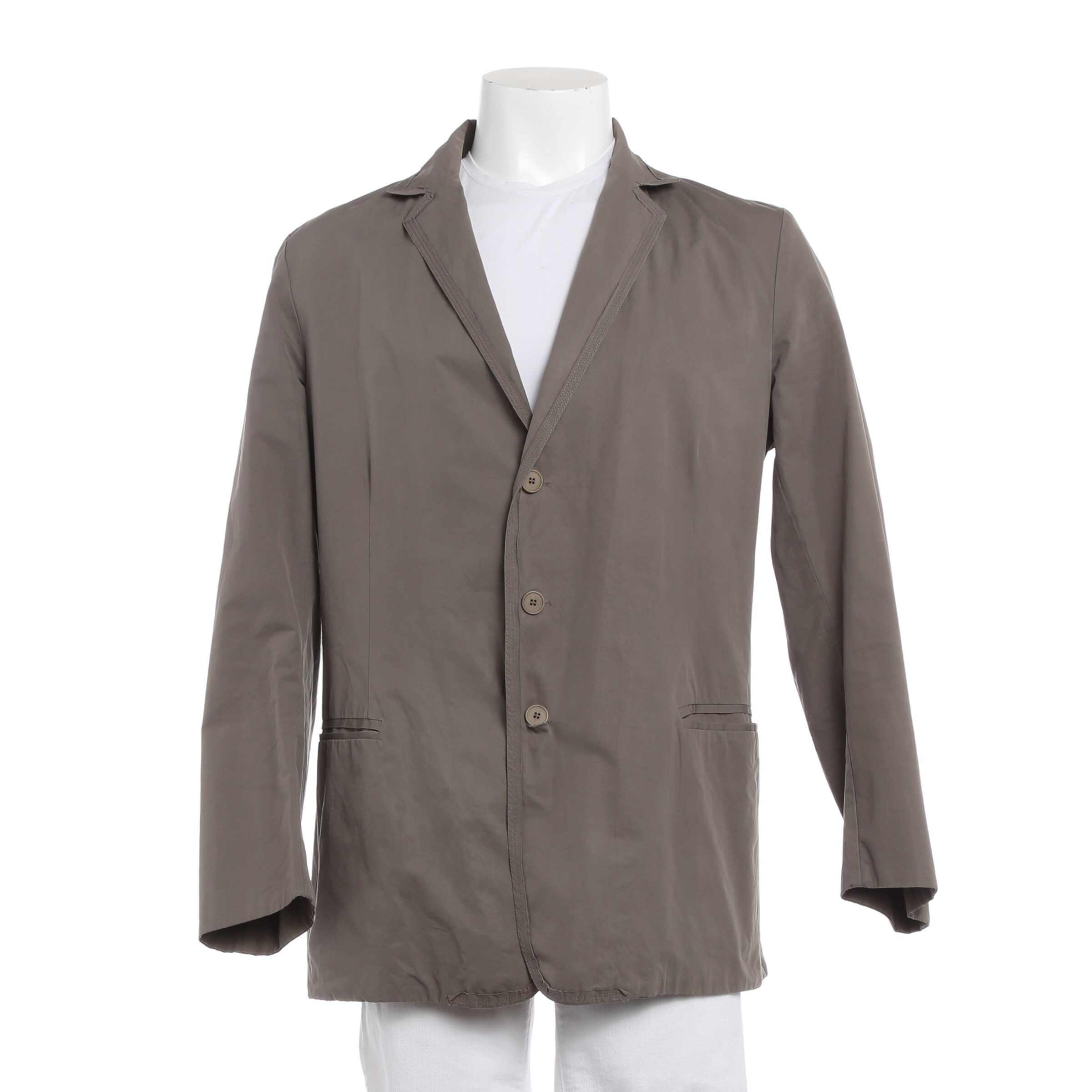 Bottega Veneta Suit Jacket in M-L in Grey: front